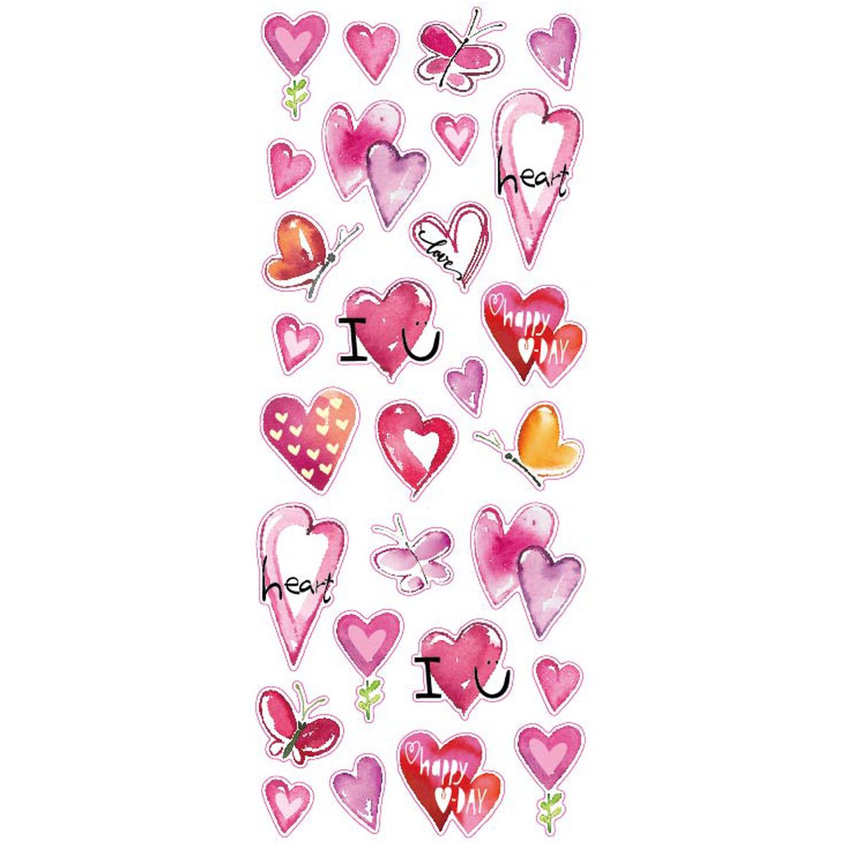 STICKERS HJERTER TINKA