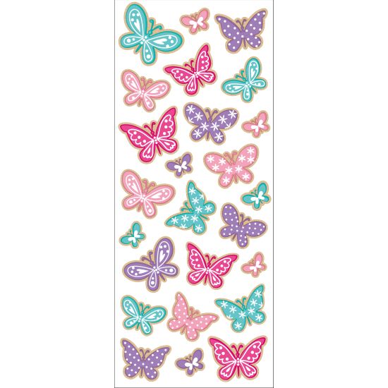 STICKERS SOMMERFUGLER  TINKA