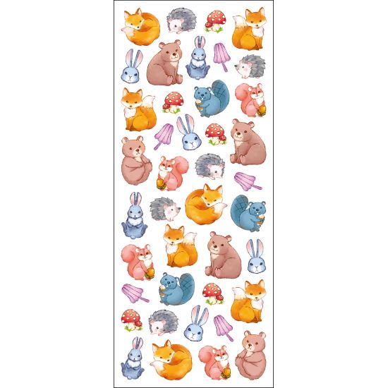 STICKERS SKOGENS DYR TINKA