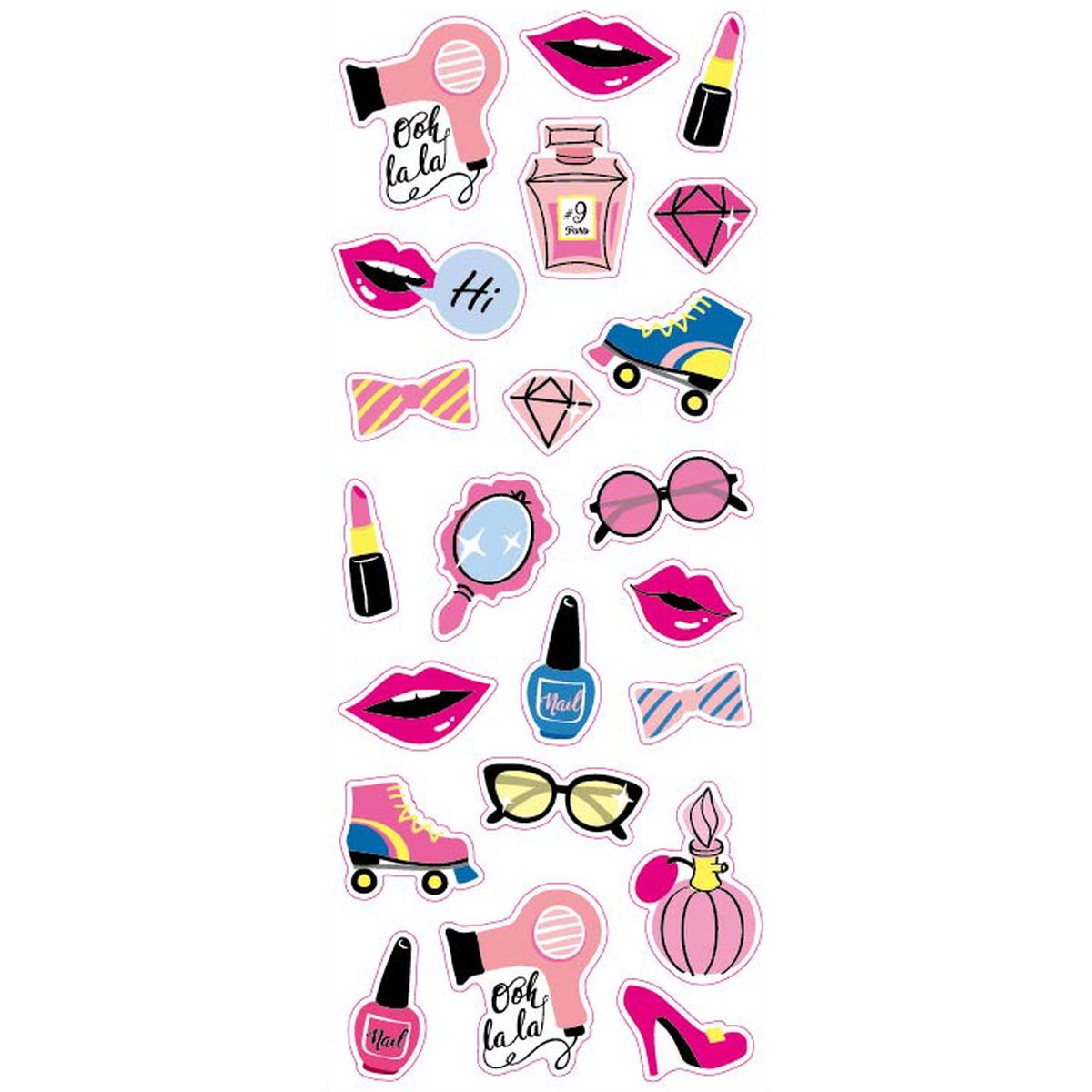 STICKERS ASSORTERT TINKA