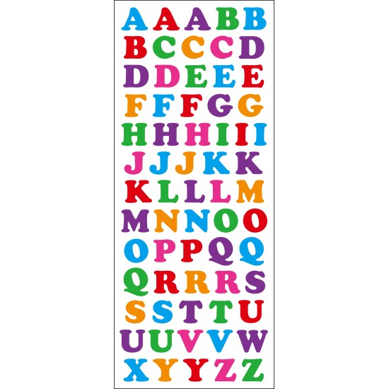 STICKERS ALFABET TINKA