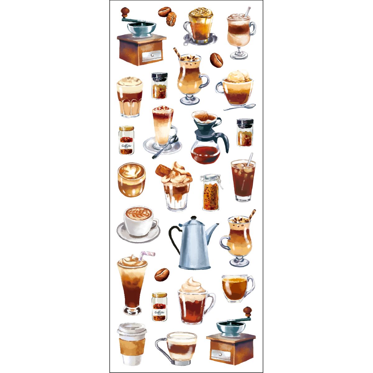 STICKERS KAFFE TINKA